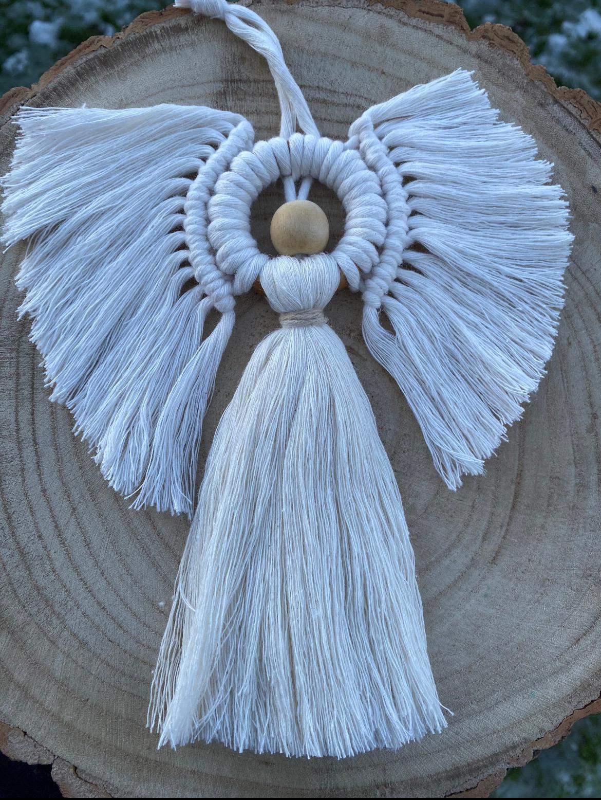Macrame Angel Tutorial: Christmas Craft PDF Pattern (digital Download ...
