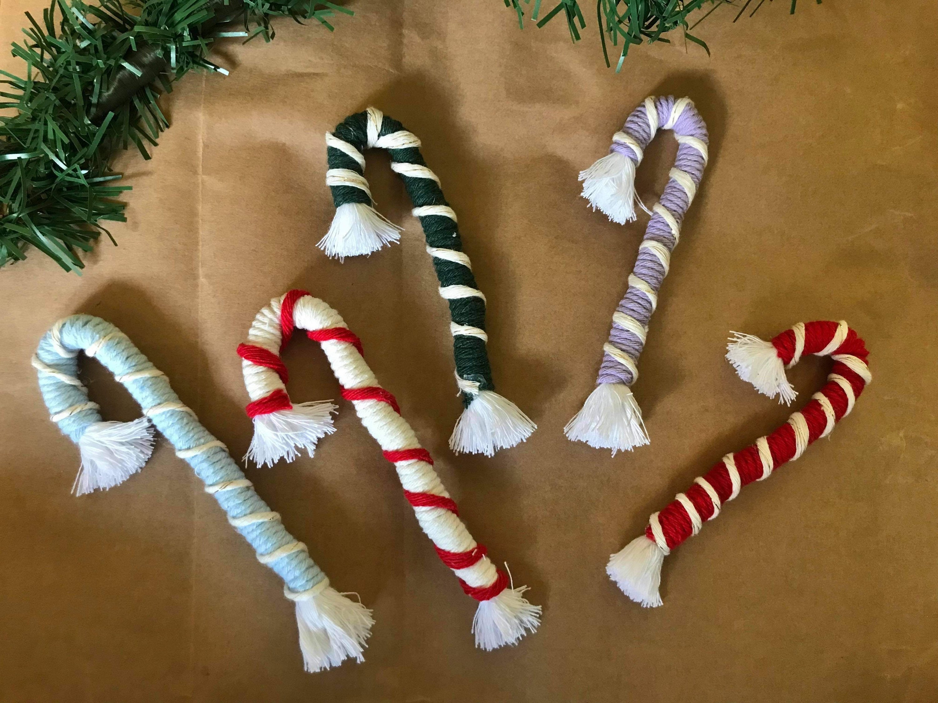 Christmas tree decorations candy cane decorations candy cane Etsy