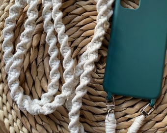 Crossbody Phone Strap with Universal Phone Tether