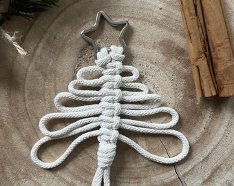 Tutorial de árbol de Navidad en macramé: Patrón en PDF + Vídeo (Descarga digital)