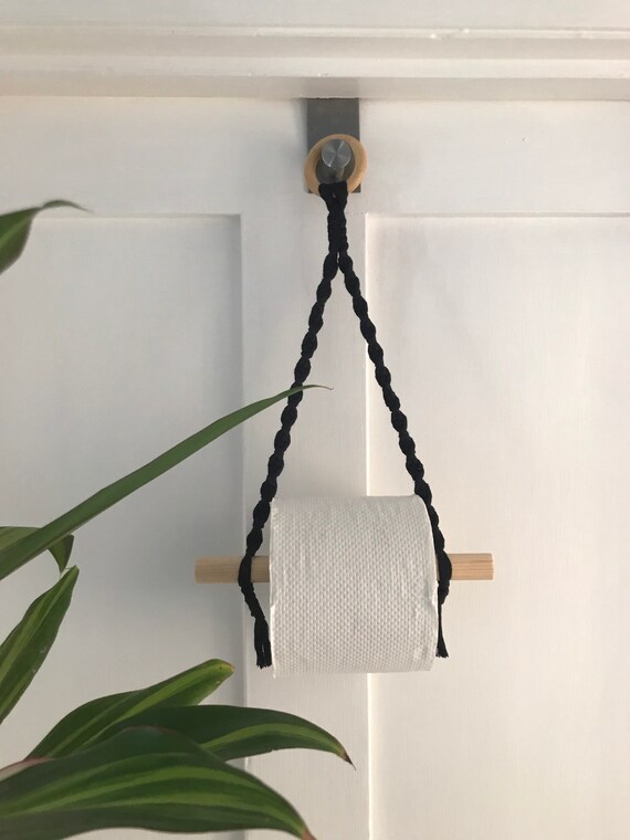 Navy Blue Toilet Paper Roll Holder Toilet Roll Storage Etsy UK