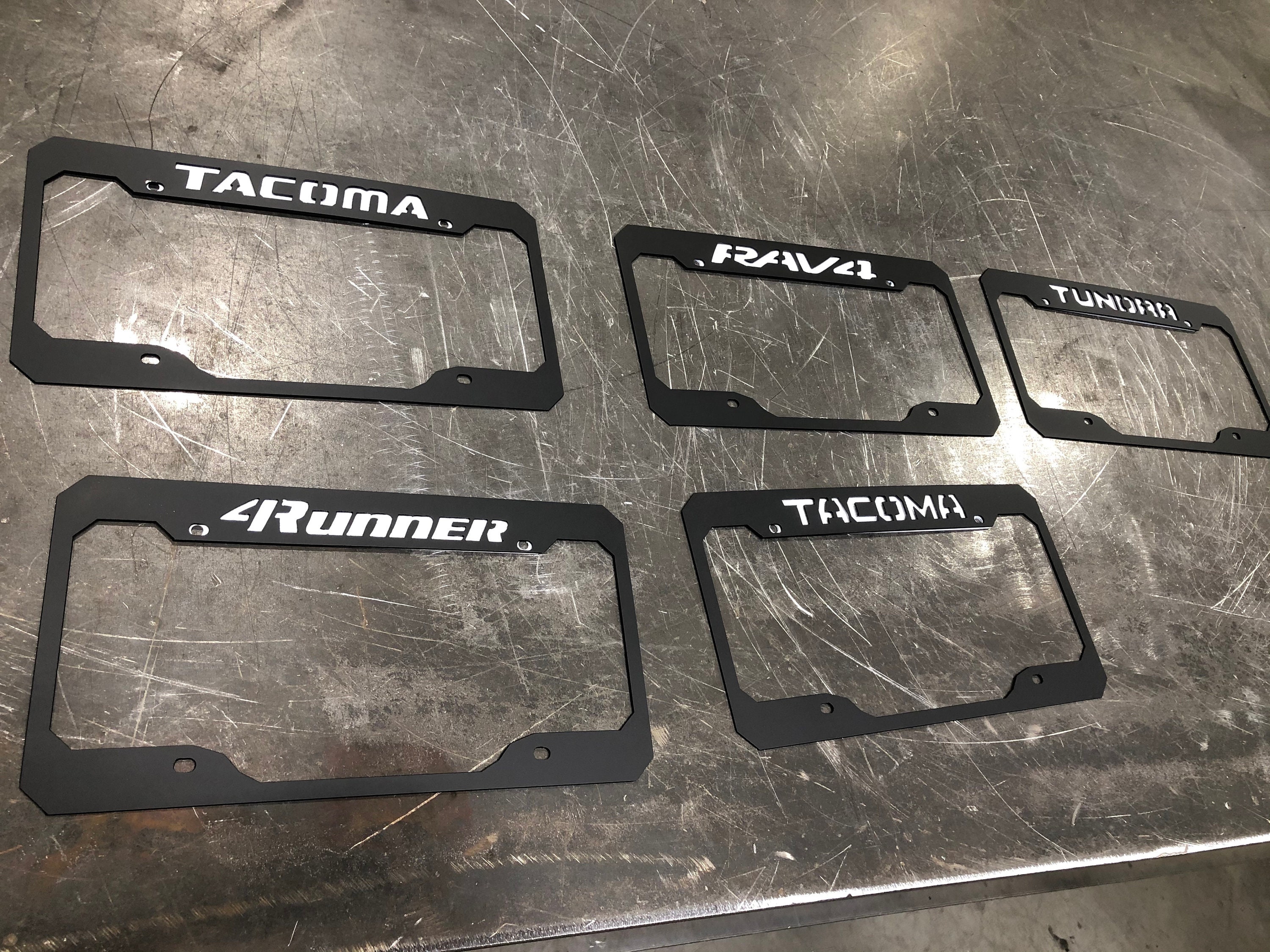 Toyota 4Runner License Plate Frame Cover Etsy