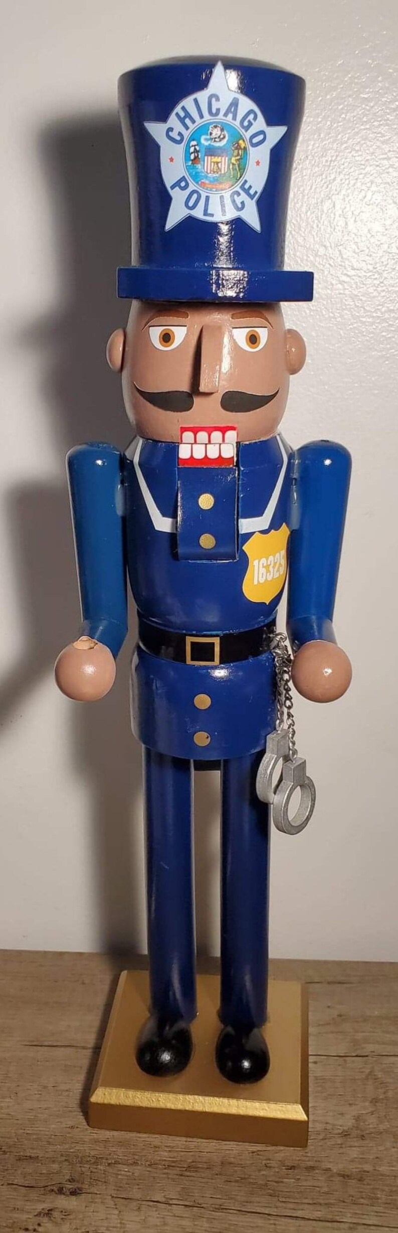 Chicago Police Nutcracker Nutcracker Police Nutcracker CPD Etsy