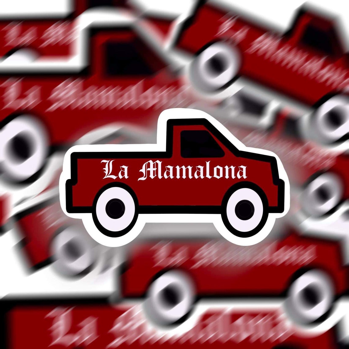 La Mamalona STICKER La Mamalona Keychain Keychain Pick up Etsy