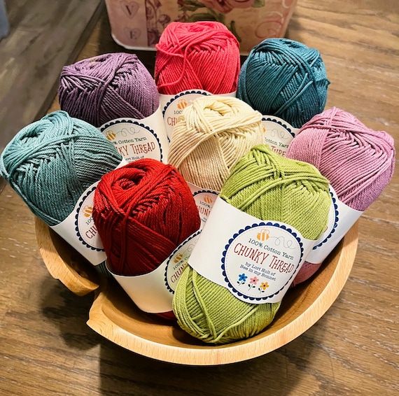 Lori Holt Chunky Crochet Thread Yarn  One BIG Happy Yarn Co. – One Big  Happy