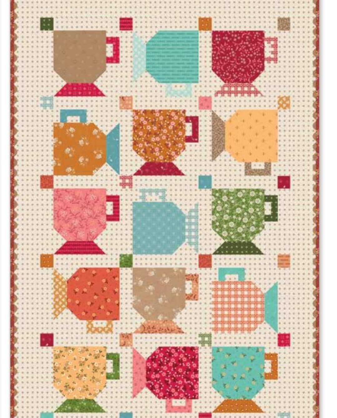 GOOD MORNING MUG Table Runner Pattern by Lori Holt of Bee in My Bonnet ...
