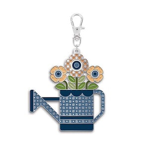 WATERING CAN Enamel Happy Charms by Lori Holt of Bee in My Bonnet for Riley Blake Designs