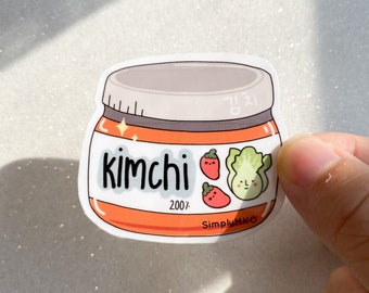 Kimchi Sticker, Korean Sticker, Asian Food Sticker, Laptop sticker, Journal sticker, Food sticker, Cute sticker, Planner sticker, Kpop stick