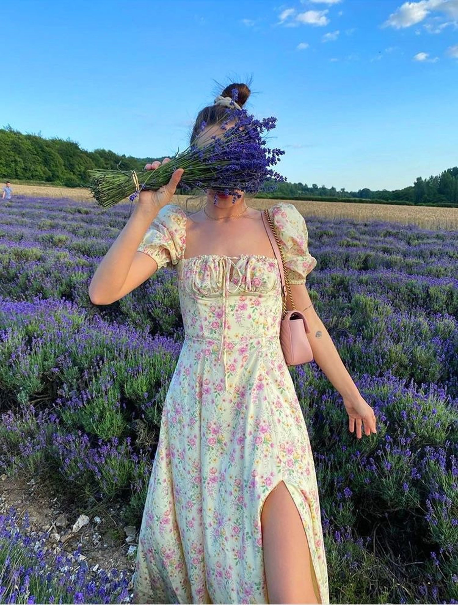 Cottagecore Dress Floral Midi Maxi Dress for Women Cottage Etsy