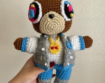 Kanye West Examen Drop out björnvirkning, examensalbum, bedårande, gosedjur