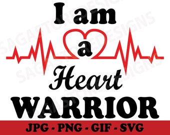Download Heart Warrior Svg Etsy