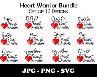 Download Heart Warrior Svg Etsy