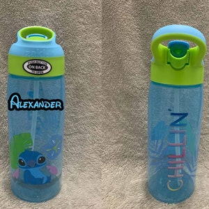 Personalized Stitch plastic tumbler 25 Oz