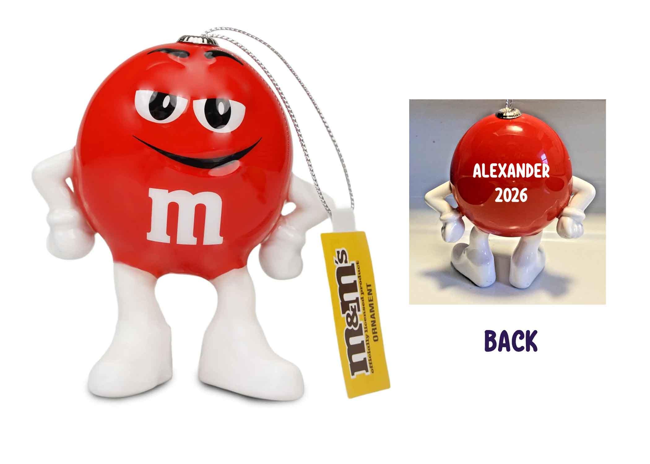 M&ms Christmas Ornament - Etsy