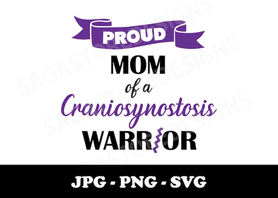 Proud Mom Of A Craniosynostosis Warrior! T-Shirt Proud Mom Of A Craniosynostosis Warrior! T-Shirt