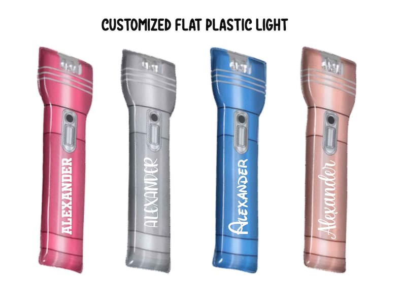 Rectangular Flashlight Thin Flat Magnetic LED Pocket Flashlight Refrigerator Magnet ...