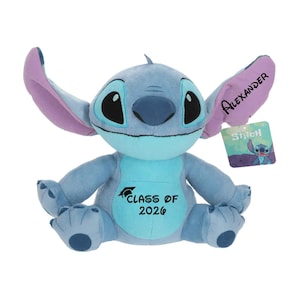 Personalized Graduation stitch plush