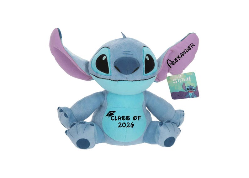 Personalized Graduation Stitch Plush - Etsy