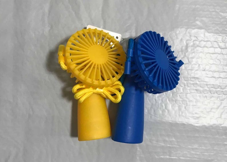 Personalized Handheld Fan. Personalized Mini Fan With Lanyard. Summer ...