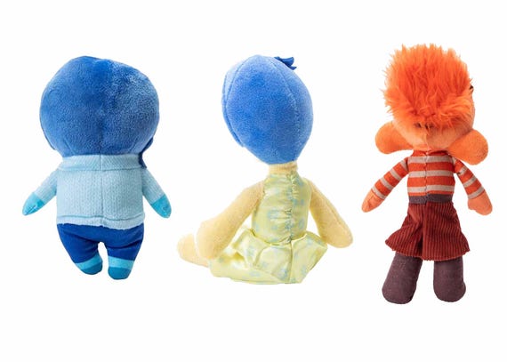 Muñeca de peluche de Inside Out 2, juguete de ansiedad, modelo de Muñeca de peluche de Inside Out 2, juguete de ansiedad, modelo de
