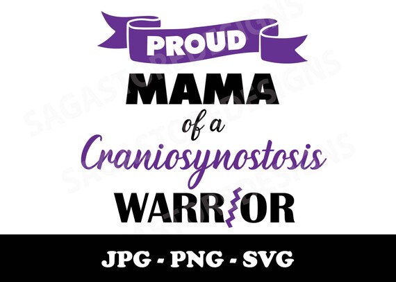 Proud Mom Of A Craniosynostosis Warrior! T-Shirt Proud Mom Of A Craniosynostosis Warrior! T-Shirt