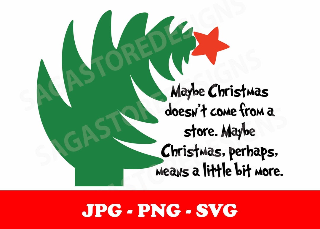 Leaning Christmas Tree Svg, Png, Jpg. Christmas Villain Svg Etsy