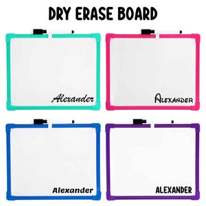 Personalized Dry Erase Board