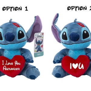 Artificial soap flowers plush Lilo stitch toys case Valentine Day rose -  Supply Epic