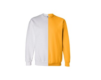 50‘s Half sleeve Sweatshirt Yellow 無地 50's Half sleeve Sweatshirt Yellow 無地 NOZEM Leisure Sport
