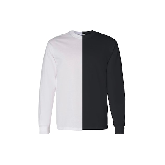 T-Shirt - Black and White Adult T-Shirt - Black and White Adult