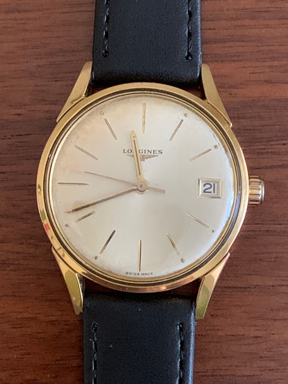 Longines Vintage Gold plated Men’s watch 1960s - Gem