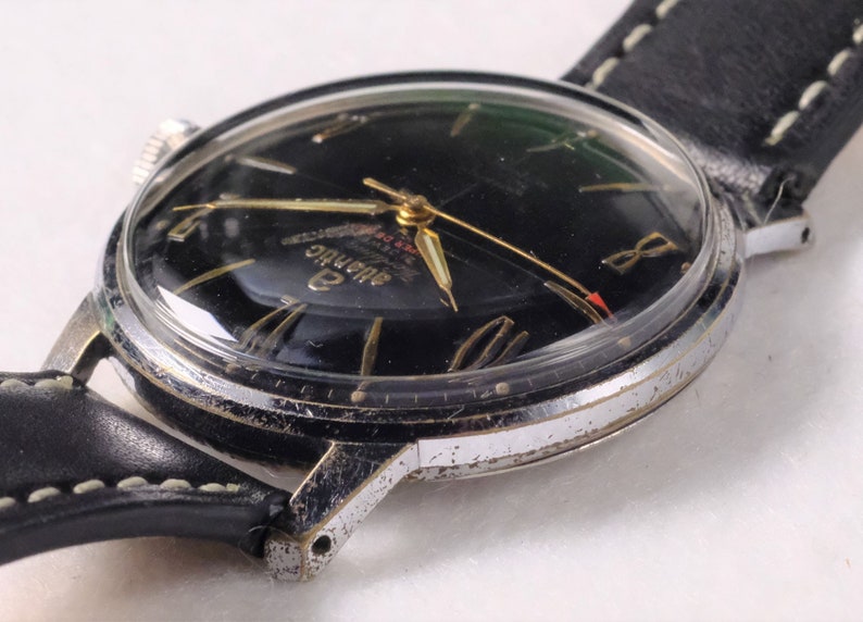 Atlantic Worldmaster Super Deluxe Vintage Mens Watch Etsy