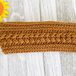 Riptide Ear Warmer/ Headband crochet pattern / Crochet Pattern / Quick and Easy crochet pattern / Ear Warmer Pattern / PDF Crochet Pattern image 6