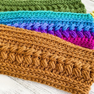Riptide Ear Warmer/ Headband crochet pattern / Crochet Pattern / Quick and Easy crochet pattern / Ear Warmer Pattern / PDF Crochet Pattern image 4