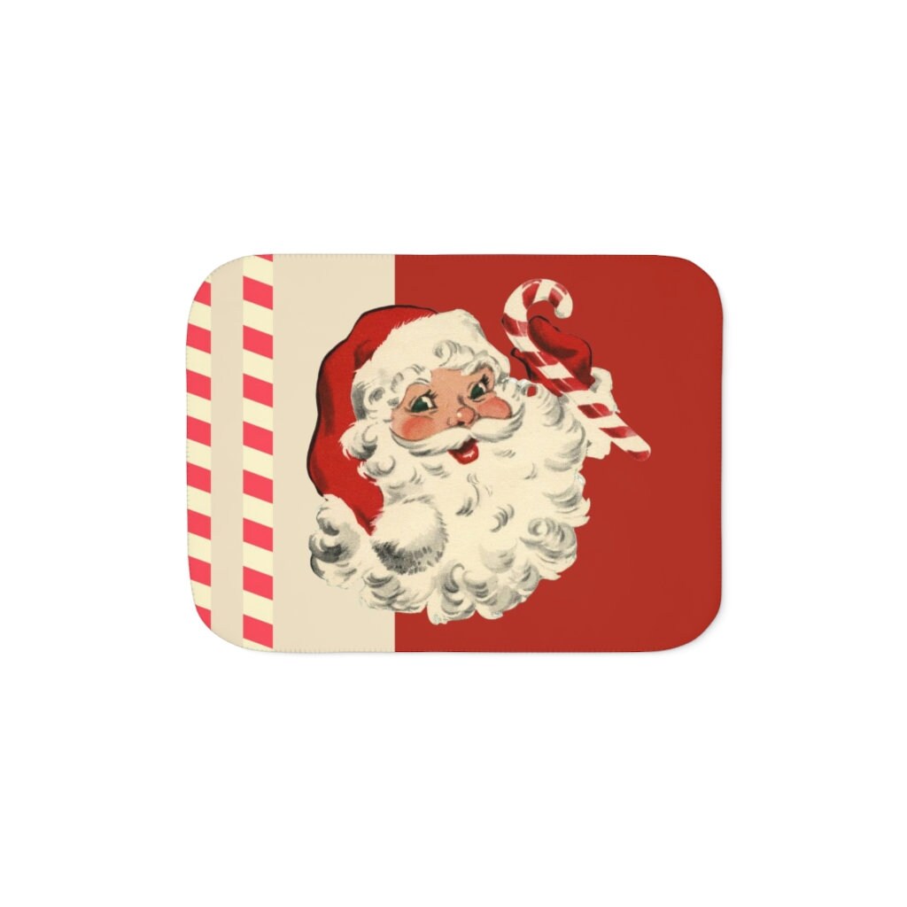 Vintage Old Timey Santa Claus Retro Christmas Mid Century - Etsy