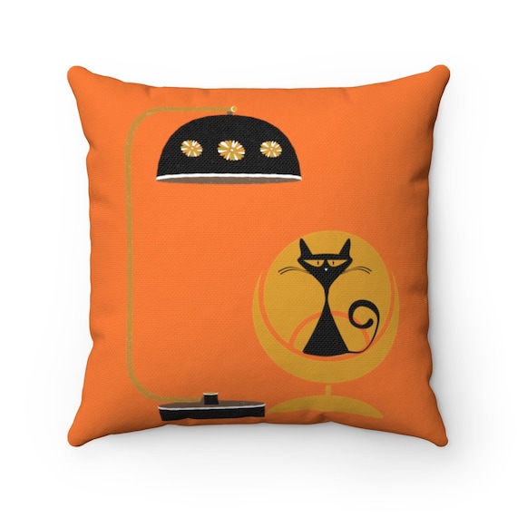 Retro Mid-Century Modern Cat In Egg Chair T Shirt Retro Mid-Century Modern Cat In Egg Chair T Shirt
