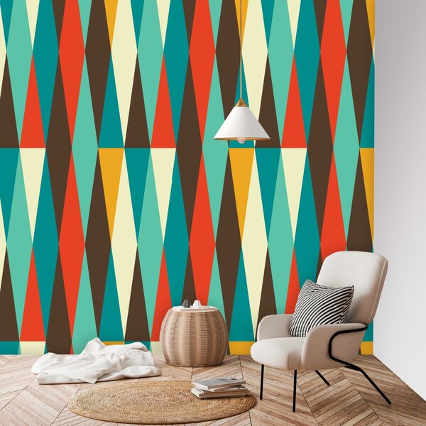 Burnt Orange Wallpaper Etsy