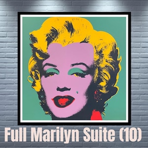 アンディ・ウォーホル「マリリン・モンロー」#29 - シルクスクリーン