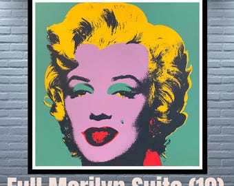 アンディ・ウォーホル「マリリン・モンロー」#31- シルクスクリーン