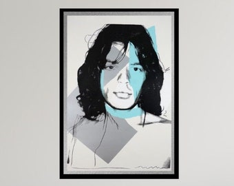 アンディ・ウォーホル - 2 ピース パッケージ。「ミック・ジャガー