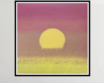 アンディ・ウォーホル「サンセット #52」- スクリーンプリント - 署名