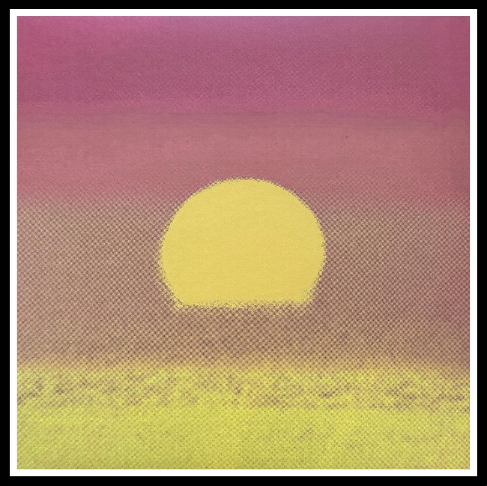 フルサイズ アンディ・ウォーホル「サンセット」#12 - スクリーン