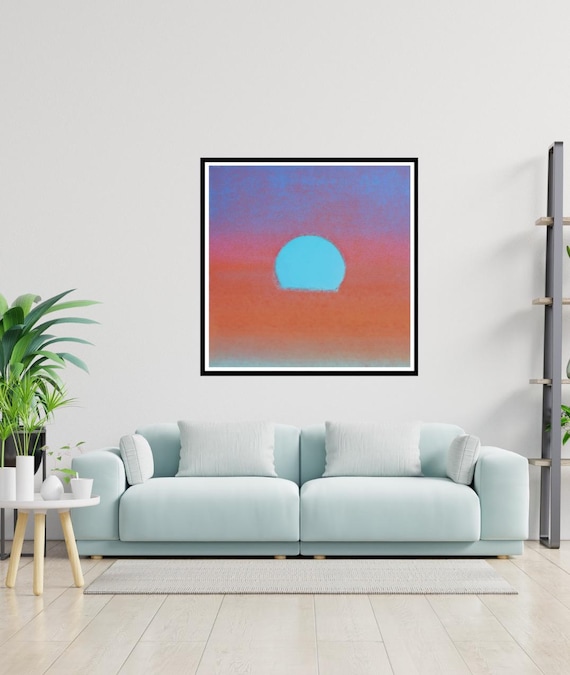 アンディ・ウォーホル「サンセット」#33 - スクリーンプリントプルーフ