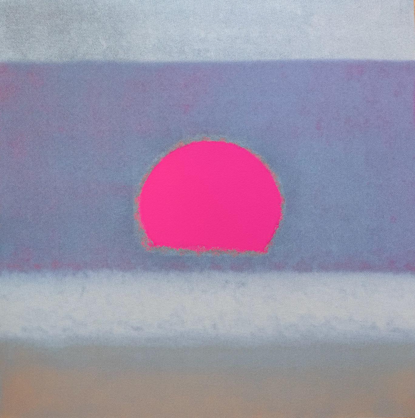 アンディ・ウォーホル「サンセット」#49 - スクリーンプリントプルーフ