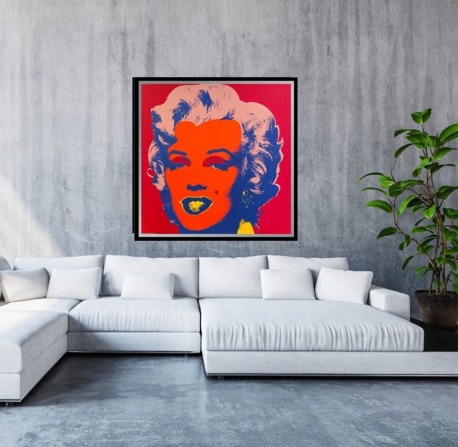 アンディ・ウォーホル「マリリン・モンロー」#22 - シルクスクリーン