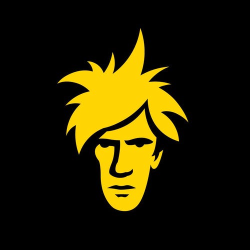 アンディ・ウォーホル「サンセット」#22 - スクリーンプリントプルーフ