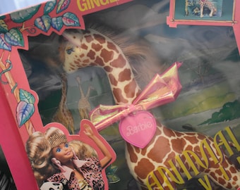 Barbie Giraffe Ginger Sold At Auction: Lot Of Animal Lovin' Barbie