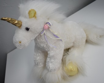 Universal Studios unicorn plush fuzzy beanie 12"