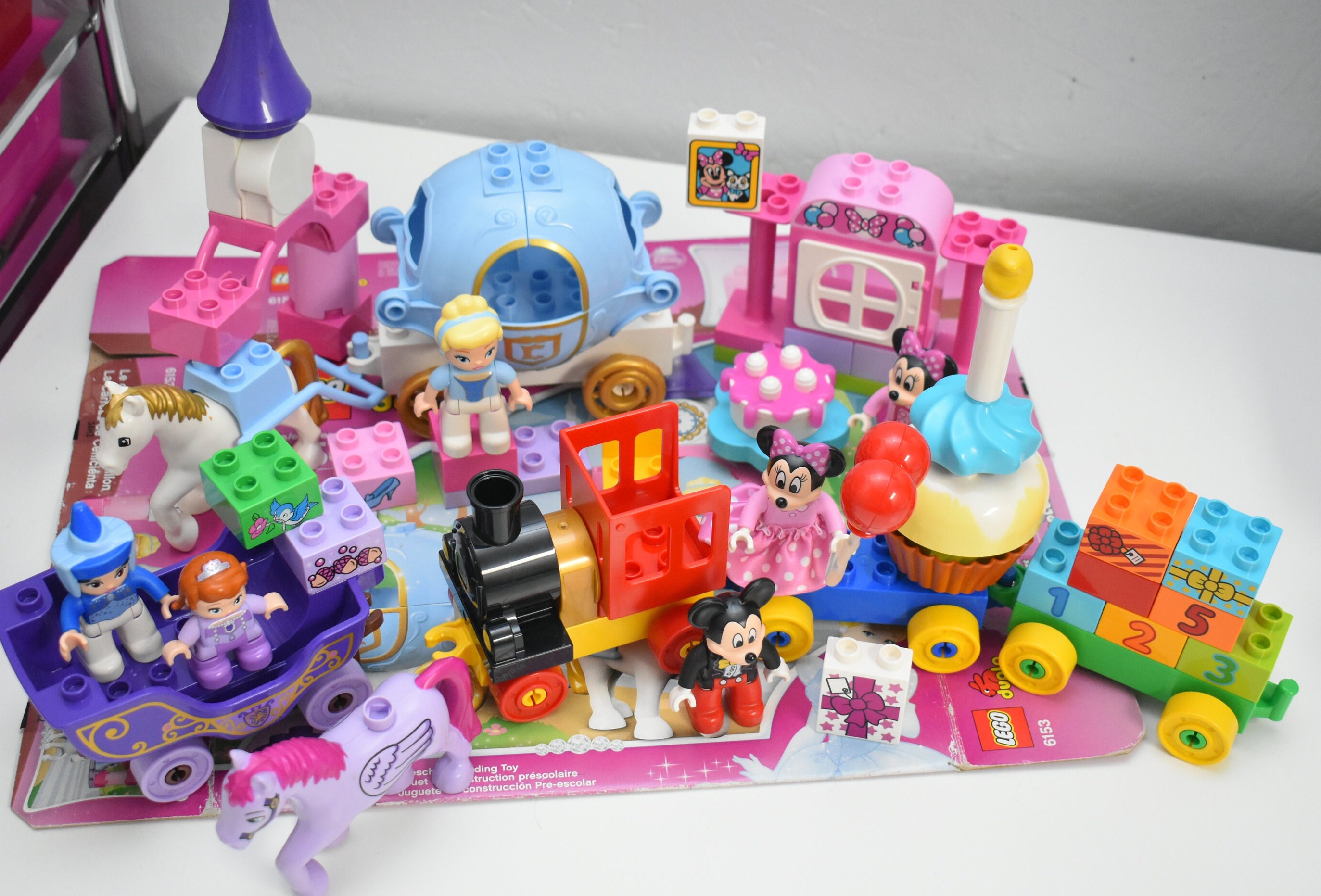 Mickey Minnie Mouse Lego Duplo Instructions Minnie's Birthday