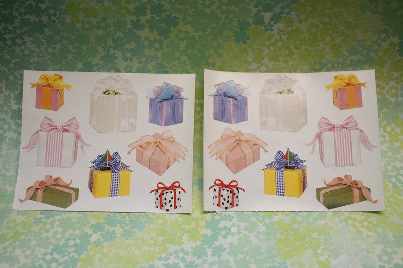 Vintage 1990s Mrs Grossman Paper Company Mrs Grossman\u2019s Wedding Birthday Gifts Presents Stickers Stickers by the Yard